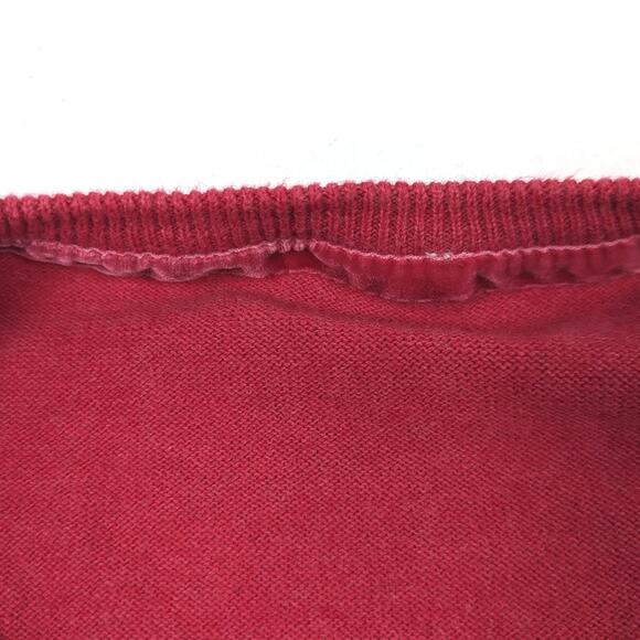 Sundance Cardigan Women's Size XS/S Meadow Crewelwork Salmon Pink Button Down - Picture 4 of 4